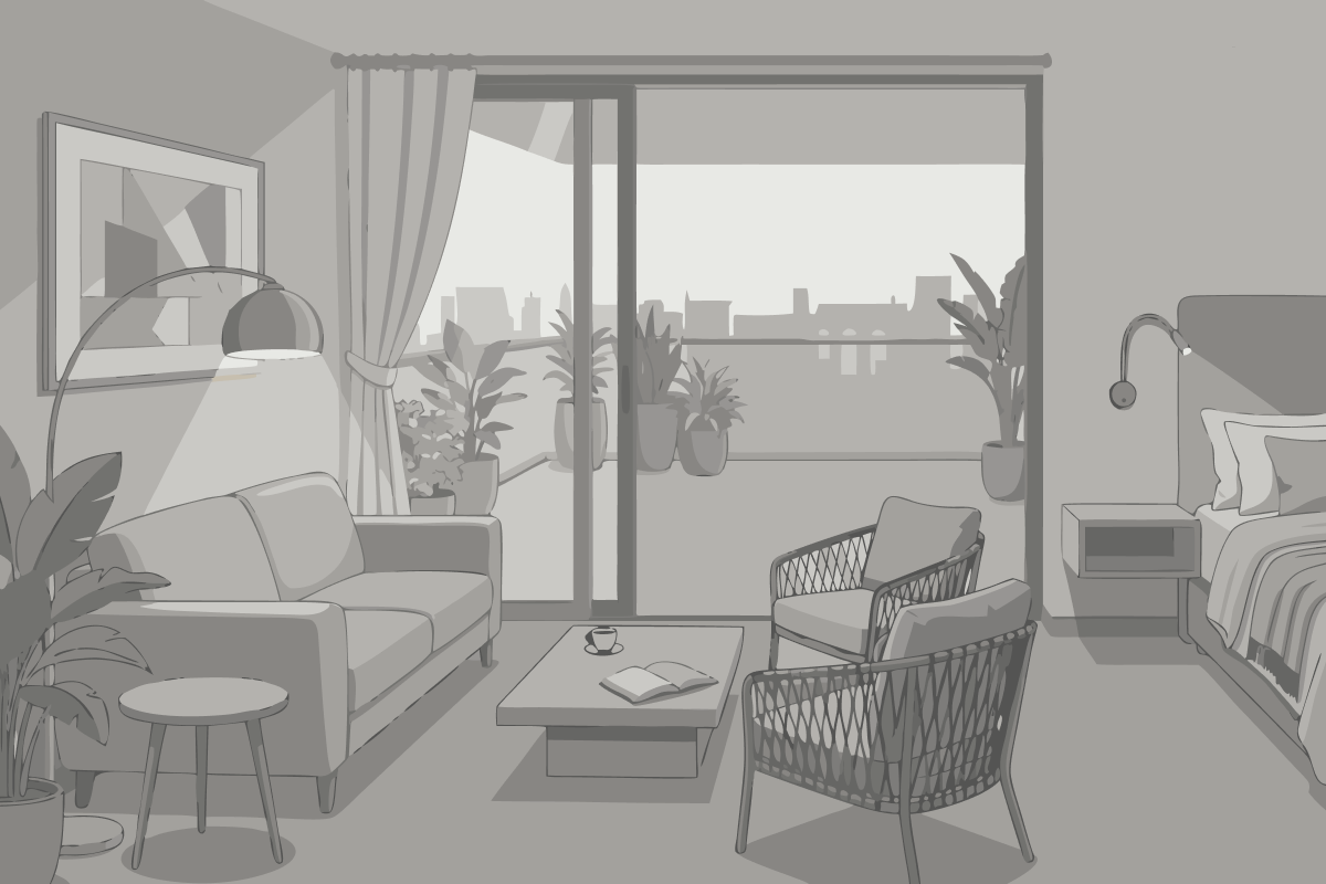 Suite Junior con vistas a la naturaleza